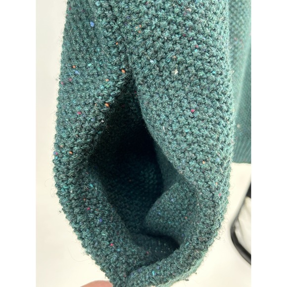 Orvis Sweater Mens XL Green 1/4 Zip Vintage USA Gorpcore Camping Hiking Outdoors - Picture 6 of 16